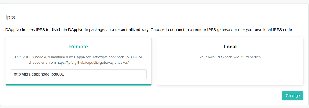 How to use DAppNode IPFS remote - How-To - DAppNode